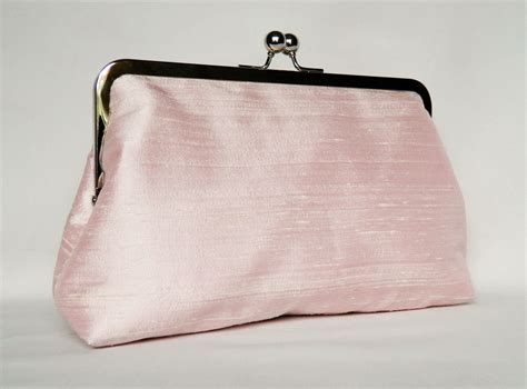 blush pink bag for wedding.